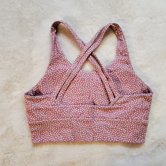 Buffbunny Rosa Pink and White Sports Bra Size Medium - Picture 6 of 8